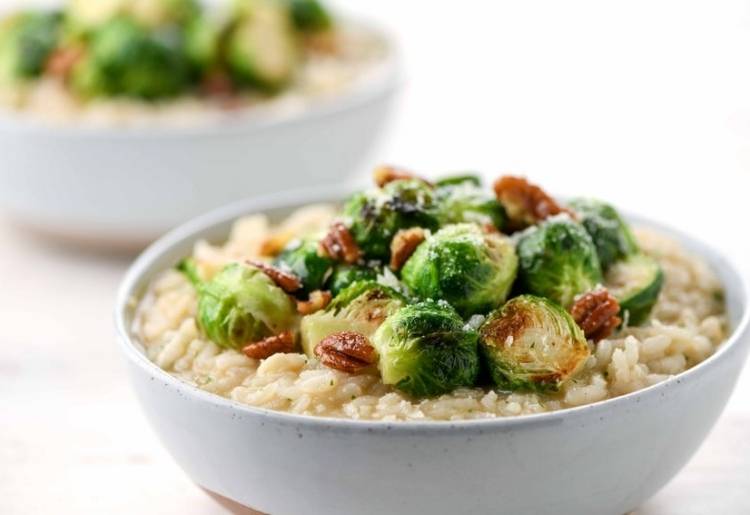 Brussels & Brown Butter Risotto